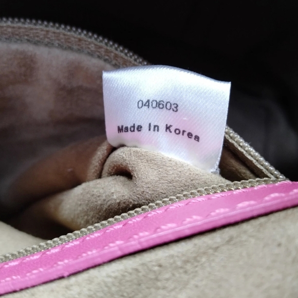 MCM Pink and Multicolor Women's Bag - Picture 8 of 8